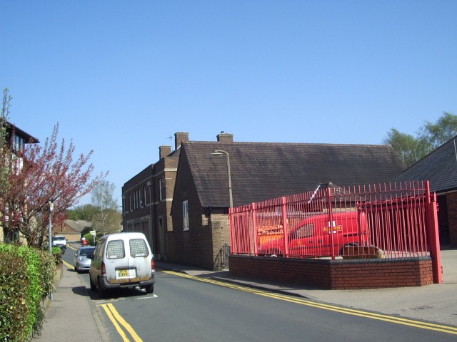 new Providence Chapel 2015. and Post Office yard